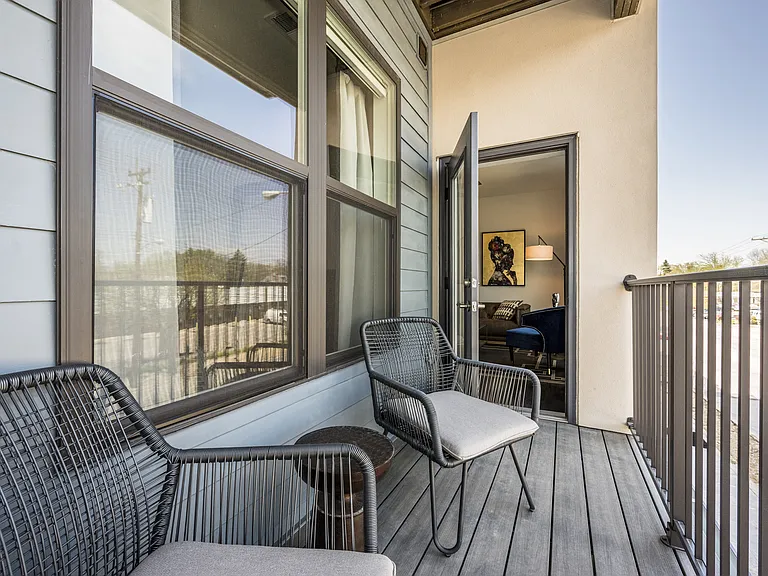 Balconies with Direct Access to Living Rooms