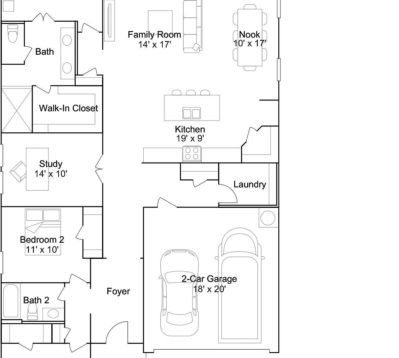 3 bed, 2.0 bath, 1970 sqft, $1,995 — Photo 2