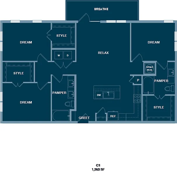 Floor plan C1