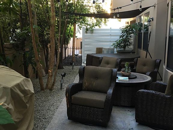 private patio