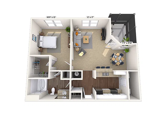 Floor plan St George Light