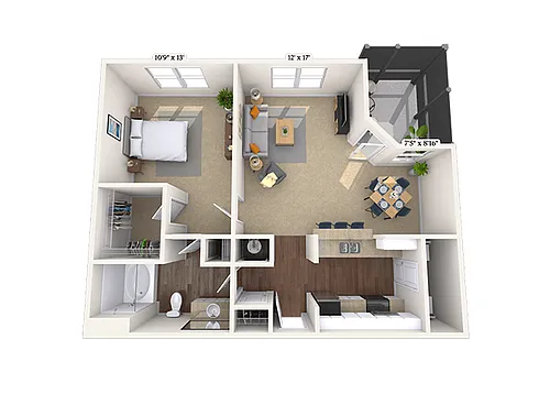 Floor plan St George Light