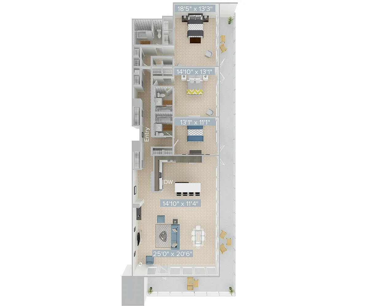 Floor plan C4P-Premier