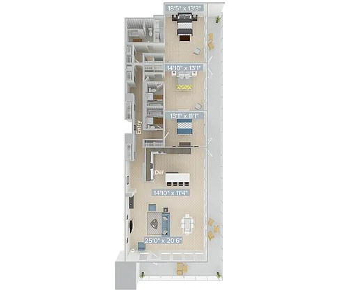 Floor plan C4P-Premier
