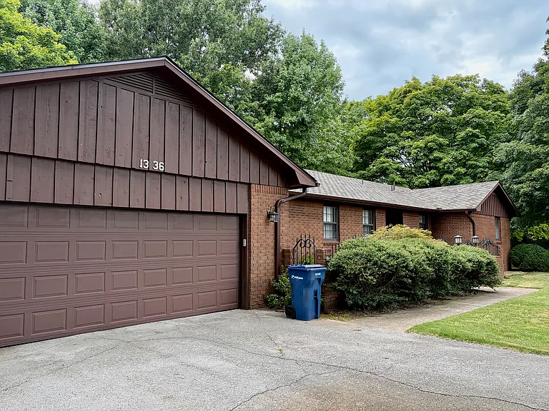 Two car garage