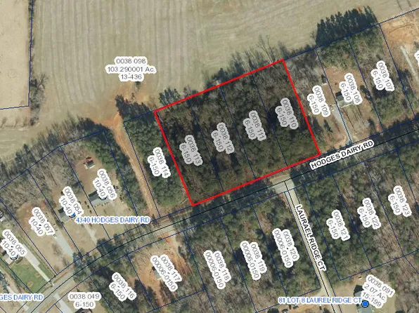 Lots 7 10 Hodges Dairy Rd Lot 7-10, Yanceyville, NC 27379