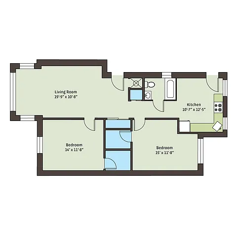 Floor plan 5401D2bb