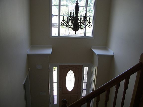 2 story foyer entrance