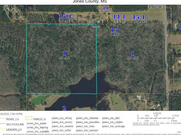 Nhn Azalea Ln, Ovett, MS 39464