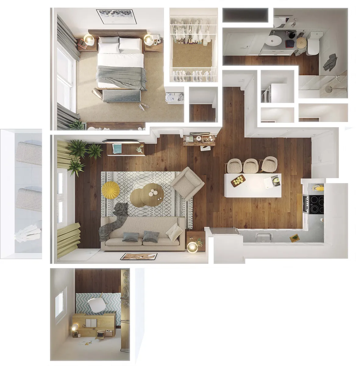 Floor plan Bluebell