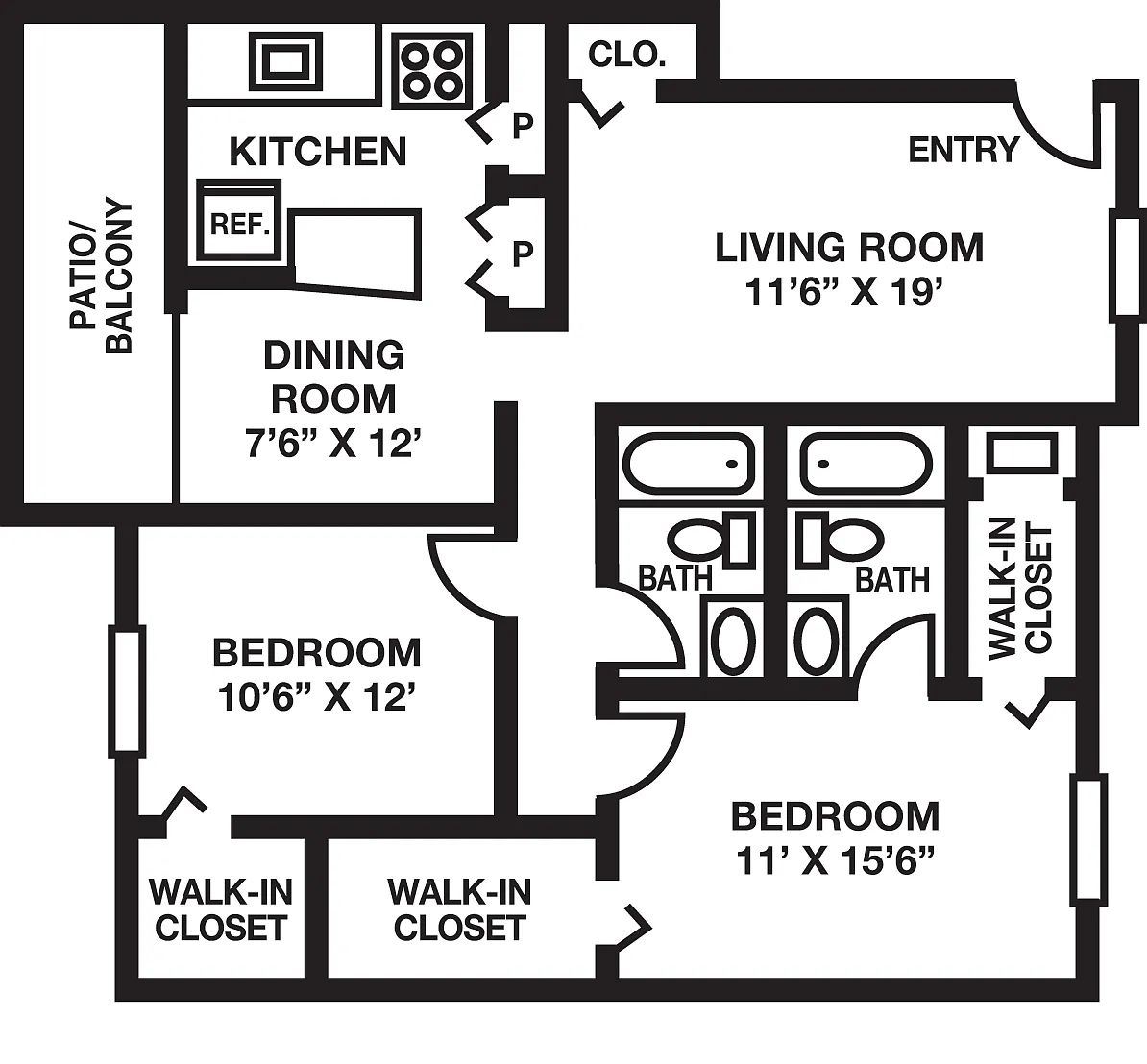 Floor plan Milan