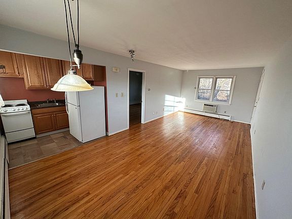 Living room and kitchen