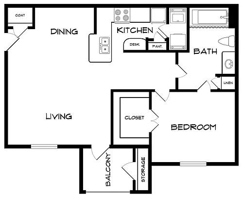 Floor plan A1