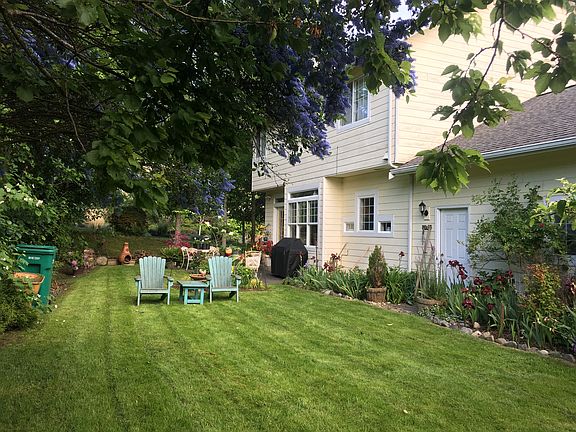 Back yard viewed toward C Ave.
