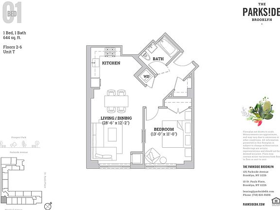 2nd image of 125 Parkside Ave APT 4T