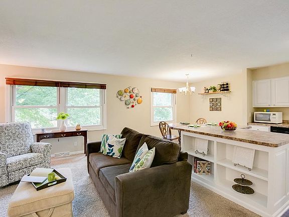 The open floor plan is great for entertaining.