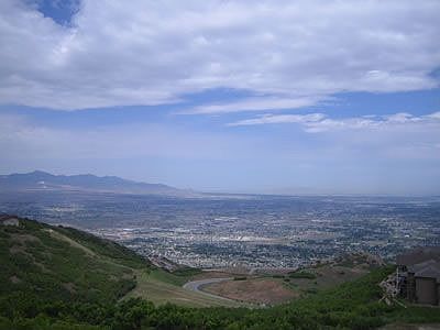 View from master bedroom