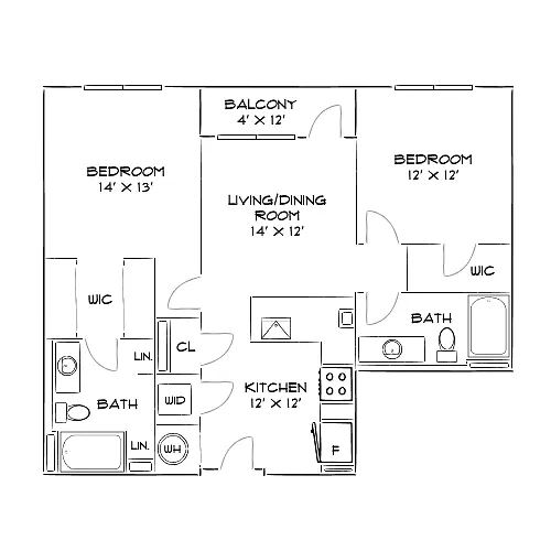 Floor plan Design 2A