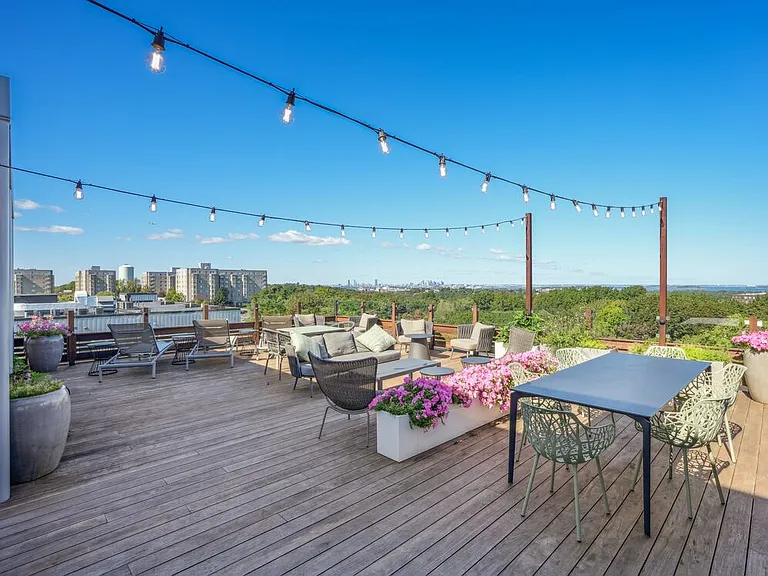 Rooftop lounge