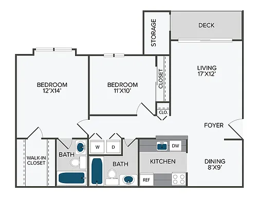 Floor plan Beauregard