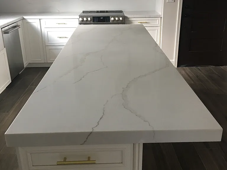 large kitchen island