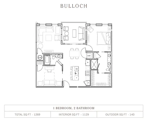 Floor plan Bulloch