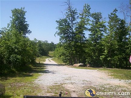 Look down main driveway