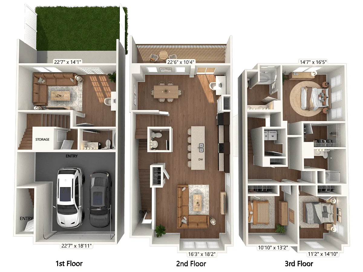 Floor plan C4T-2386sf-221