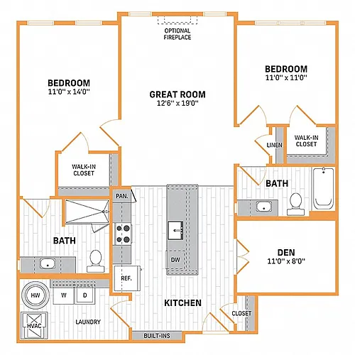 Floor plan BBD1 - The Forge