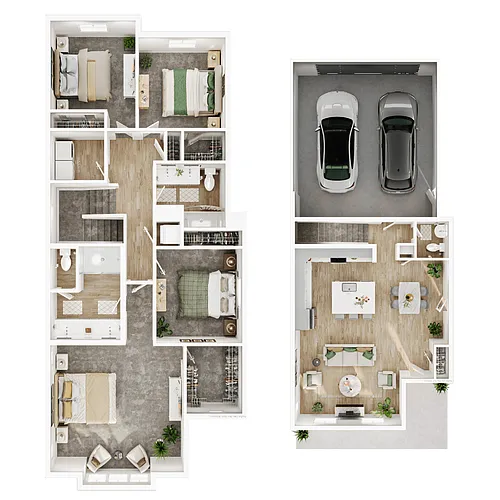 Floor plan D1