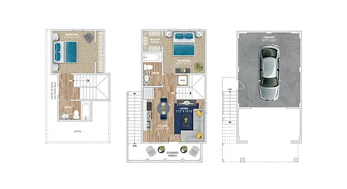 Floor plan Tybee Garage
