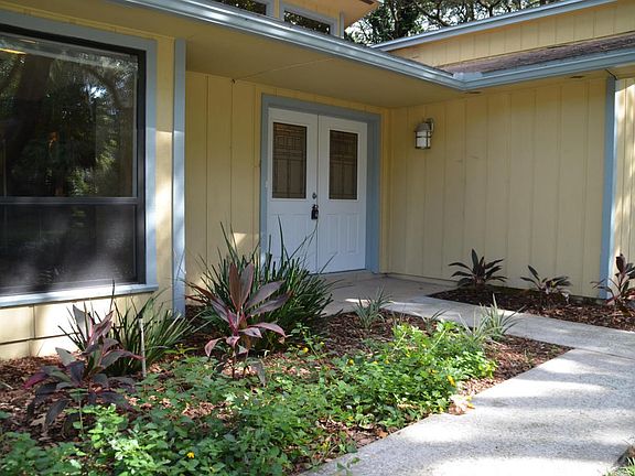 Walking up to the front door