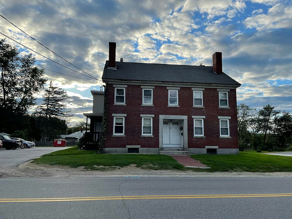 Front of building, unit is located on second level