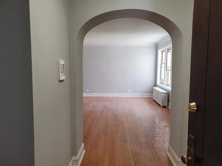 foyer looking into living room