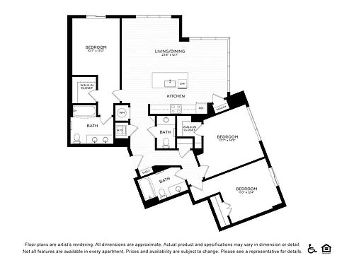 Floor plan C3B