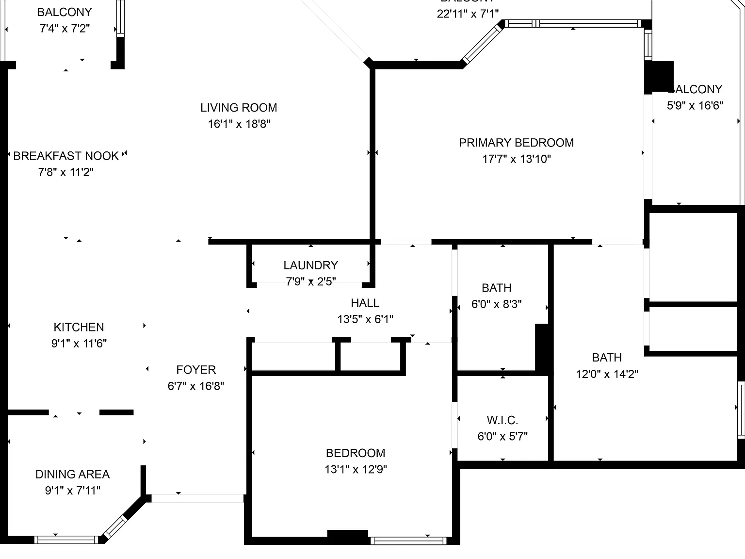 2 bed, 1450 sqft, $5,400 — Photo 3