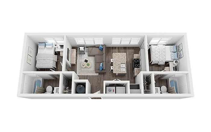 Floor plan Frisco B