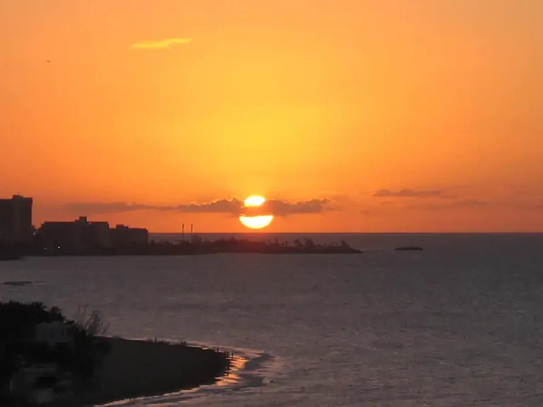 Sunset from the Apt.