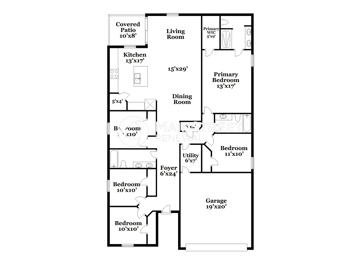 Floor Plan - 35637 Rose Moss Ave