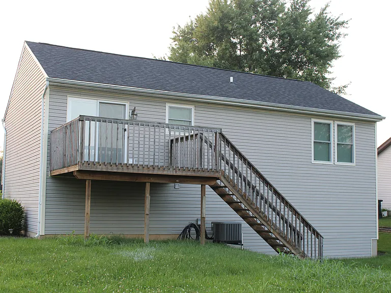 back of the home