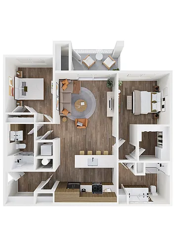 Floor plan B1