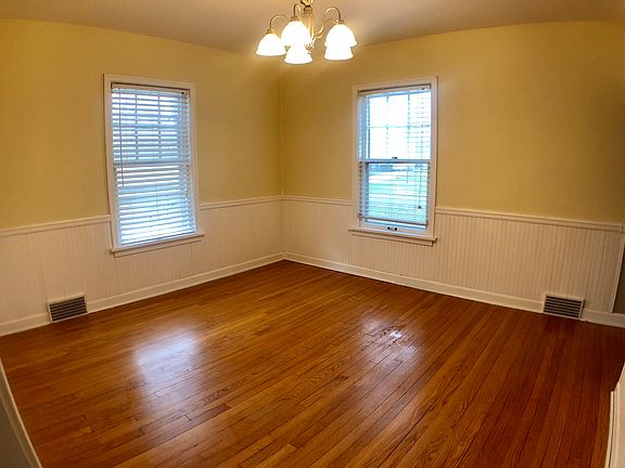 Bright formal dining room