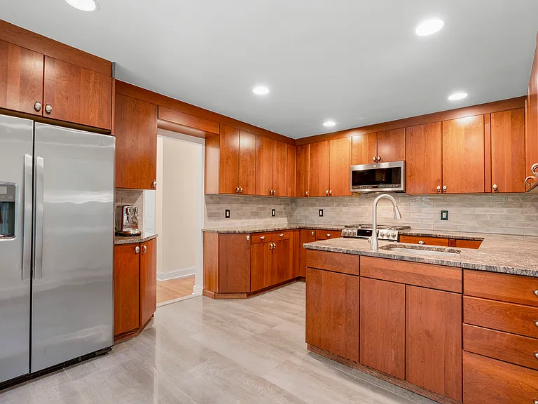 Large updated Kitchen, with ample cabinet space.