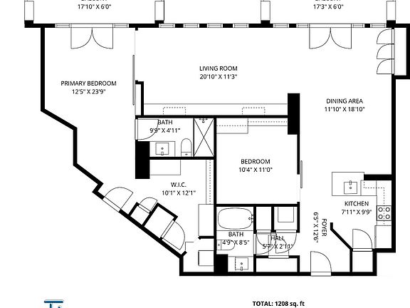 3rd image of 601 Pennsylvania Ave NW #1205-1206
