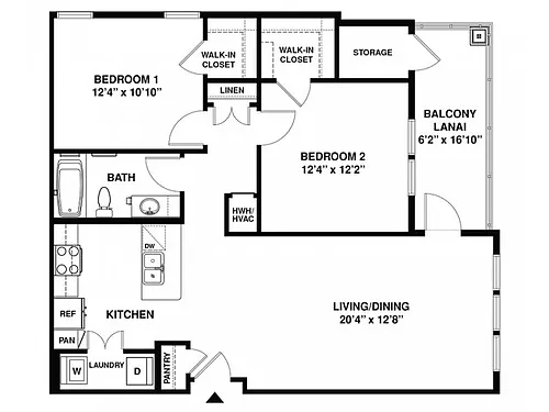 Floor plan Mica