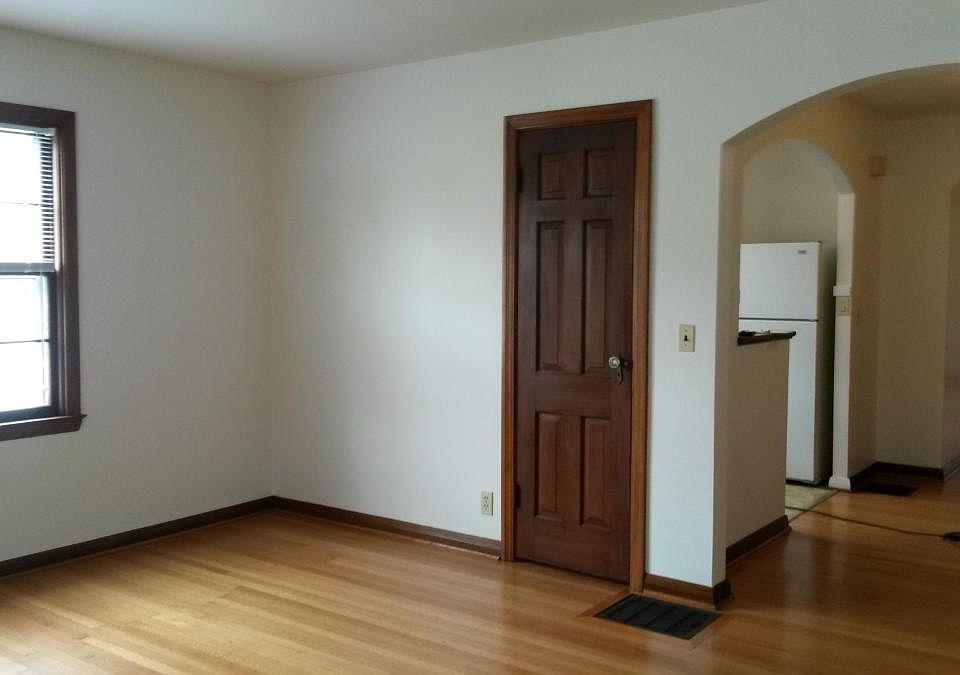 Living area looking towards back of home