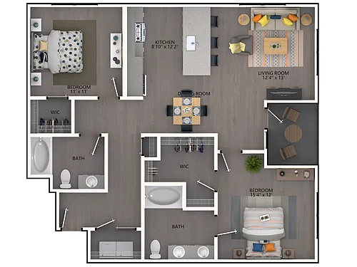 Floor plan B4