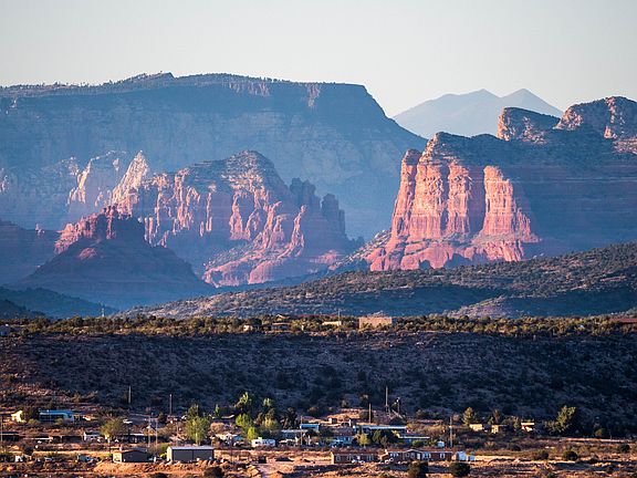 View North from house pad.
