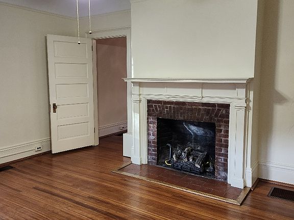 Living room with gas fireplace
