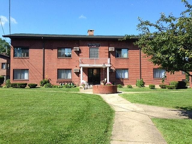 Front of building